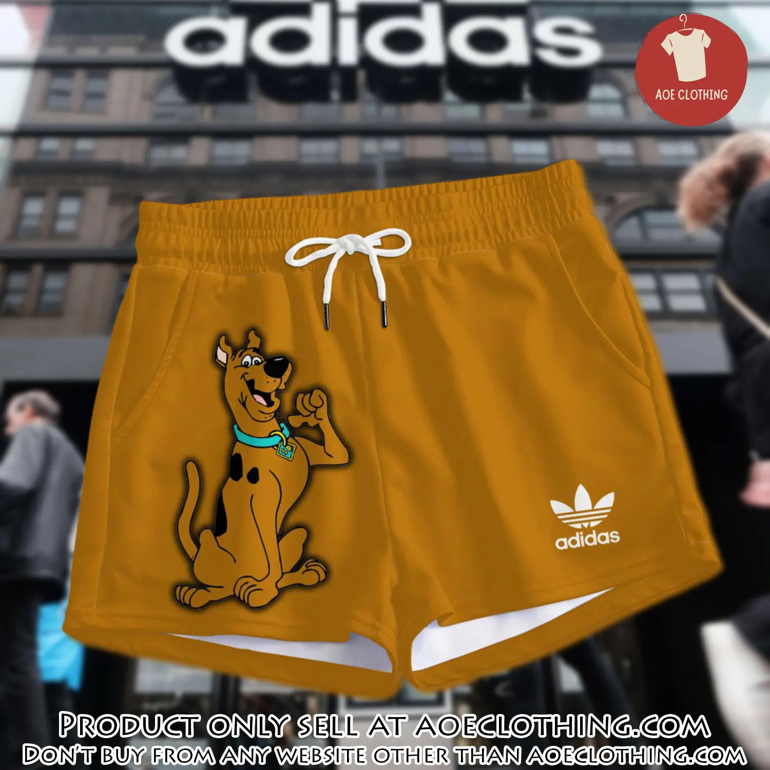 Premium scoobydoo in adidas women shorts lady beach shorts wms1075 aoe2612997